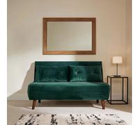 Home Source Morella Green 2-Seater Double Sofa Bed