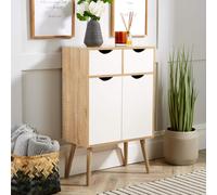 Home Source Sideboard Chest of Drawers TV Stand Bedside Living Room Boden in Natural Home Source Natural