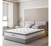 Home Source Vega Pocket Sprung Quilted 4Ft6 Double Mattress Medium Firm