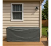 Home Source Waterproof Outdoor BBQ Cover - Durable Polyester Grill Protector with Drawstring Closure, Fits 4 Burner, Large, XL, Kettle & Extra Large Barbecues
