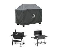 Home Source Waterproof Outdoor BBQ Cover - Durable Polyester Grill Protector with Drawstring Closure, Fits 4 Burner, Large, XL, Kettle & Extra Large Barbecues