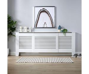 Home Source York Extending Radiator Cover White