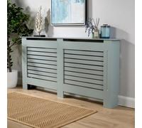 York Extra Large Radiator Cover Unit Home Source Grey One Size