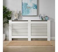 Home Source York Extra Large Radiator Cover White