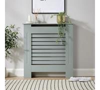Home Source York Extra Small Radiator Cover Grey