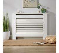 Home Source York Medium Radiator Cover White