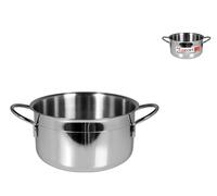 Home Stainless Steel Ecopoint Casserole 2 Handles 14 Cm