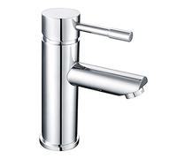 Home Standard Aspen Bathroom Single Lever Chrome Mono Basin Sink Mixer Tap with Slotted Spring Waste |