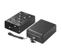 Home Steel Safe Portable With Keys Security Storage Box 225X165X85Mm