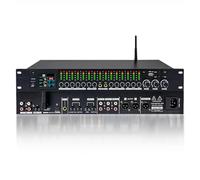 Home Stereo Equalizer, Karaoke Sound Effector Audio Processor, Sound Effect Adjustment, Feedback Suppression, for Live Applications, Audio Installations and Studio Use