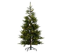 Home Stories Pre Lit Mountain Pine Christmas Tree NATURAL 5 FOOT
