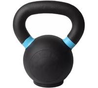Home Strength Training Dumbbell, Kettlebell Weights Gym Solid Cast Iron Kettle Bells, Thickened Rubber Base, Sports Equipment(Light blue-12kg)