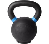 Home Strength Training Dumbbell, Kettlebell Weights Gym Solid Cast Iron Kettle Bells, Thickened Rubber Base, Sports Equipment(Dark blue-16kg)