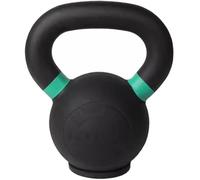 Home Strength Training Dumbbell, Kettlebell Weights Gym Solid Cast Iron Kettle Bells, Thickened Rubber Base, Sports Equipment(Dark green-10kg)