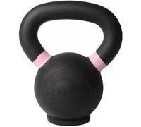 Home Strength Training Dumbbell, Kettlebell Weights Gym Solid Cast Iron Kettle Bells, Thickened Rubber Base, Sports Equipment(Pink-8kg)