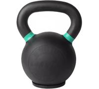 Home Strength Training Dumbbell, Kettlebell Weights Gym Solid Cast Iron Kettle Bells, Thickened Rubber Base, Sports Equipment(Dark green-24kg)