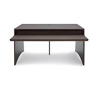 Home Studio Desk For Music Production, Walnut
