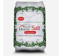 Home Stuff 25kg Granular Salt for Water Softeners - High Purity Regenerating Salt Granules | Best for Laundry, Kitchen & Dish Washing | Compatible with All Softener Machines