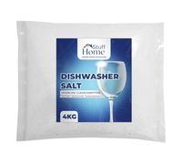 Home Stuff Dishwasher Salt 4kg Pure Coarse Granular Salt for All Dishwashers & Water Softeners, Prevents Limescale, Improves Cleaning Performance, Fast Dissolving 4kg 1 Bag