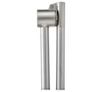 Home Stuff Garlic Press Stainless Steel - Professional Kitchen Ginger Crusher - Heavy Duty Presser Squeezer Garlic - Stainless Steel Kitchen Tools & Mashers Super Easy to Clean (Garlic Press)