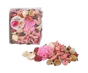 Home Stuff Scented Potpourri - Pink Flowers, 60 g - Long-Lasting Floral Fragrance, Decorative Home Aroma, Natural Dried Flower Mix for Living Room, Bedroom & Bathroom