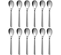 Home Stuff Stainless Steel Teaspoon 14 cm (12 Pack) Durable, Rust-Resistant, and Dishwasher Safe Perfect for Stirring Tea, Coffee, Desserts & Everyday Use | Sleek Design for Elegant Dining