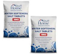 Home Stuff Water Softener Salt Tablets 10kg (2 Pack) - High Purity Salt for Water Softeners, Dishwashers & Appliances - Fast-Dissolving, Anti-Limescale Tablets for Hard Water