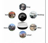 Home Surveillance Camera,IP Camera,IR-Cut HD Night Vision,Full HD 720P,Audio Motion Detection,Remote Viewing Function,Alarm information is pushed to the phone,Ceiling hanging wall horizontal side installation,Quick and Easy Installation