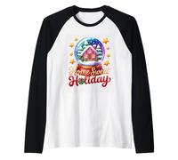 Home Sweet Holiday Winter Wonderland Raglan Baseball Tee