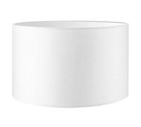 Home Sweet Home collection Modern Lampshade Bling | Cylinder | 35/35/21cm | White | Fabric lampshade Made of Cotton | for E27 lamp Holder | RoHS Tested | for Floor lamp, Table lamp, Wall lamp