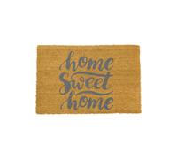 Home Sweet Home Grey Doormat - Regular 60x40cm Artsy Mats Grey 40cm x 60cm