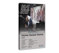 Home Sweet Home Rapper Kano Album Cover Poster Canvas Poster Bedroom Decor Landscape Office Room Decor Gift 20x30inch(50x75cm)