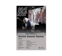 Home Sweet Home Rapper Kano Album Cover Poster Canvas Poster Wall Art Decor Print Picture Paintings for Living Room Bedroom Decoration 12x18inch(30x45cm)
