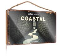 Home Sweet Home Signs Wall Decor Alpine Lights Coastal: A Journey Through Nature'S Glow Wooded Sign Diy Door Front Sign Teen Stuff(15X28CM)