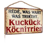 Home Sweet Home Signs Wall Decor Speak What You Do, Cuckoo, Knit Your Eyes Wooded Sign Diy Door Front Sign Teen Stuff(15X28CM)