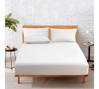 HOME SWEET HOME UK 15cm Deep Fitted Sheets Cot Bed 70cm x 140cm 100% Polly Cotton Fitted Cot Bed Sheets Machine Washable Fade Resistant Sheets Fitted