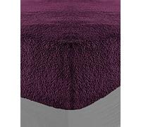 Home Sweet Home UK 30CM/12” Extra Deep Teddy Fleece Fitted Sheet Small Double - Cozy Soft Touch Warm Luxury Fur Fleece - Thermal Fluffy Teddy Bear Bed linen - Machine Washable