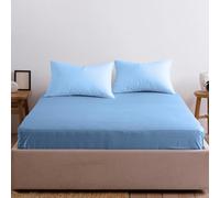 Home Sweet Home UK 40 cm Fitted Bed Sheets Single - Super Soft Deep Single Fitted Sheet Brushed Microfibre Anti Wrinkle Single Bed Sheets Breathable & Fade Resistant Fitted Single Bed Sheet