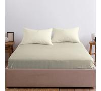 Home Sweet Home UK 40 cm Fitted Bed Sheets Small Double Super Soft 4FT Fitted Bedsheet, Brushed Microfibre Anti Wrinkle Breathable & Fade Resistant Fitted Small Double Bed Sheet