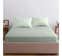 Home Sweet Home UK 40 cm Fitted Bed Sheets Super King - Super Soft Bedsheets For Super King Size Bed, Brushed Microfibre Anti Wrinkle Superking Bed Sheets Fitted Breathable & Fade Resistant