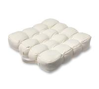 Home Sweet Home UK Adult Quilted Booster Cushion, Portable Breathable 100% Cotton Seat Pad for Car, Office, Home, Chair Cushion for Elderly Post-Operative, Wheelchair & More - 45cm x 45cm