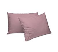 Home Sweet Home UK Housewife Pillow Cases 2 Pack 100% PolyCotton Envelope Closure Pillowcases(48x74cm) Machine Washable Pillow Covers