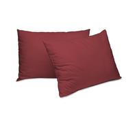 Home Sweet Home UK Housewife Pillow Cases 2 Pack 100% PolyCotton Envelope Closure Pillowcases(48x74cm) Machine Washable Pillow Covers