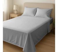 Home Sweet Home UK Microfibre Flat Sheets Single Size Breathable, Anti Wrinkle & Fade Resistant Bed Sheets 90x190cm Single Flat Sheet Washable Flat Bed Sheet For Single