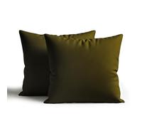 Home Sweet Home UK Outdoor Cushions Waterproof Filled 2 Pack 45x45cm With Invisible Zippered Outdoor Garden Cushions Waterproof 18"x18" With Cushion Covers For Living Room Garden Sofa Bedroom