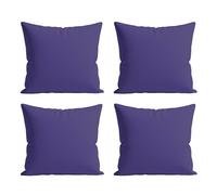 Home Sweet Home UK Outdoor Cushions Waterproof Filled 4 Pack 45x45cm With Invisible Zippered Outdoor Garden Cushions Waterproof 18"x18" With Cushion Covers For Living Room Garden Sofa Bedroom