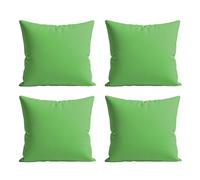 Home Sweet Home UK Outdoor Cushions Waterproof Filled 4 Pack 45x45cm With Invisible Zippered Outdoor Garden Cushions Waterproof 18"x18" With Cushion Covers For Living Room Garden Sofa Bedroom