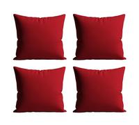 Home Sweet Home UK Outdoor Cushions Waterproof Filled 4 Pack 60x60cm With Invisible Zippered Outdoor Garden Cushions Waterproof 24"x24" With Cushion Covers For Living Room Garden Sofa Bedroom