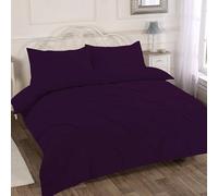 Home Sweet Home UK Pintuck Super King Size Duvet Cover Sets Soft PolyCotton Duvet Cover Sets Super King With Button Closure Non-Iron Easy Care Bedding With Matching Pillowcase