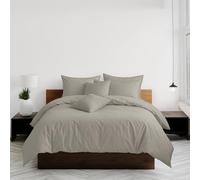 Home Sweet Home UK Plain Dyed Double Size Duvet Cover Sets Soft PolyCotton Duvet Cover Sets Double size With Button Closure Non-Iron Easy Care Bedding with Matching Pillowcases